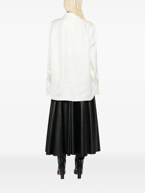 Jil Sander flared shirt - Green