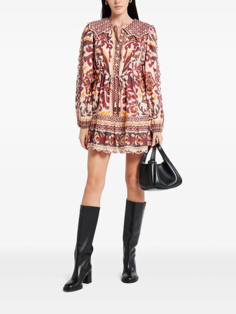 FARM Rio printed mini dress - Neutrals - zdjęcie produktu nr 2