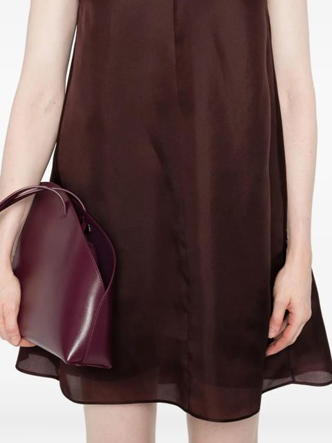 KHAITE Clay sleeveless silk dress - Red