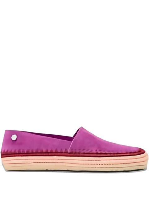 LOEWE Rio raffia-trim espadrilles - Purple - zdjęcie produktu nr 1