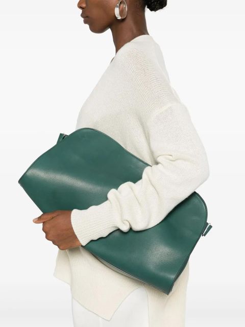 Jil Sander drop-shoulder cashmere cardigan - White