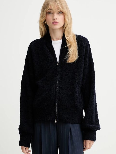 Marella kardigan damski kolor granatowy 2523906044200 - zdjęcie produktu nr 1