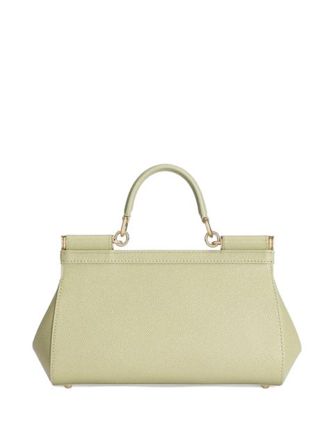 Dolce & Gabbana medium Sicily handbag in dauphine calfskin - Green - zdjęcie produktu nr 2
