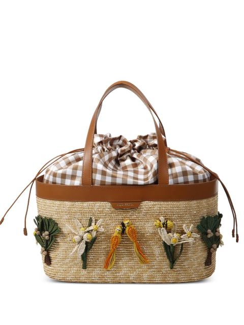 Aquazzura Birdsong tote bag - Neutrals - zdjęcie produktu nr 1