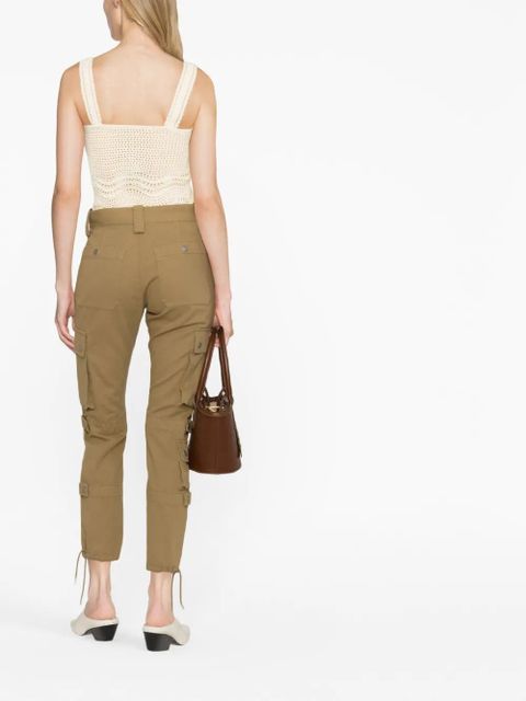 ISABEL MARANT Elodie cargo trousers - Brown