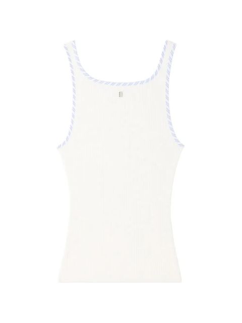 SANDRO ribbed top - Neutrals - zdjęcie produktu nr 1