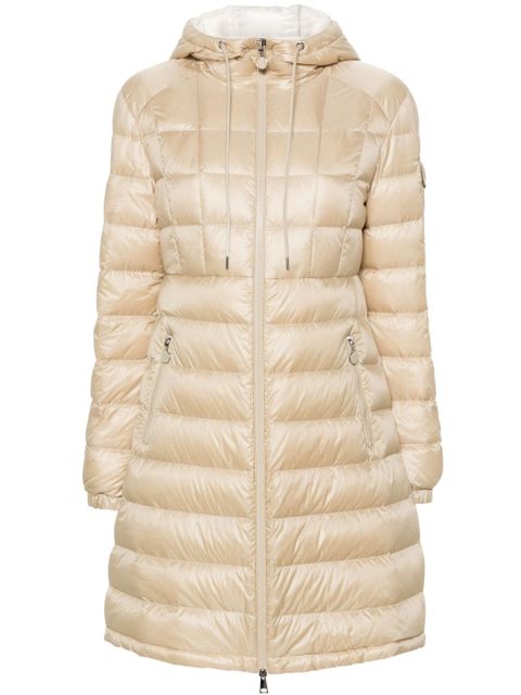 Moncler Amintore long quilted coat - Neutrals - zdjęcie produktu nr 1