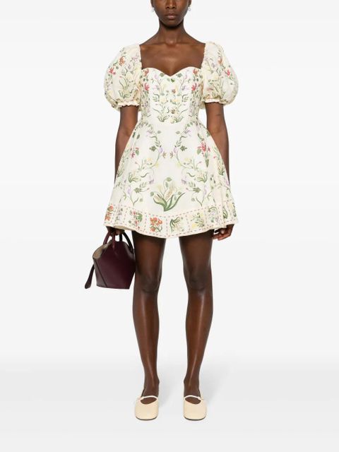 Agua By Agua Bendita Vuelo Cultivo linen dress - Neutrals - zdjęcie produktu nr 2