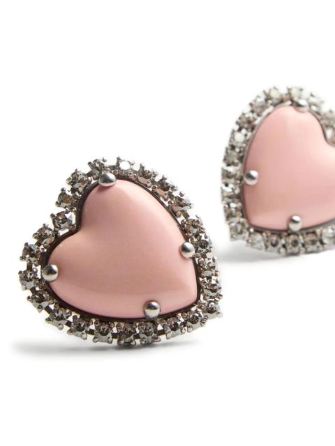 Valentino Garavani Coeur Hyperbole clip-on earrings - Silver - zdjęcie produktu nr 2