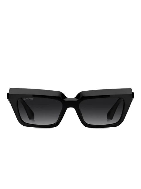 ETRO geometric-frame sunglasses - Black - zdjęcie produktu nr 1