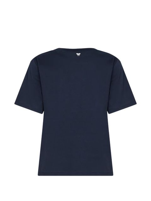 Weekend Max Mara Tenue lettering crew-neck T-shirt - Blue - zdjęcie produktu nr 2