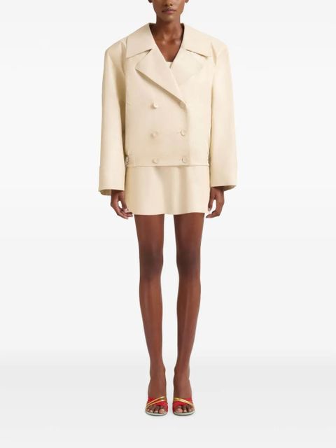 Marni double-breasted jacket - Neutrals