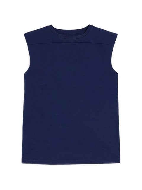 Jil Sander triangle cut-out top - Blue - zdjęcie produktu nr 1