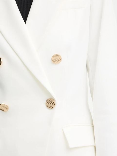 Morgan marynarka kolor biały dwurzędowa gładka VPKY.F