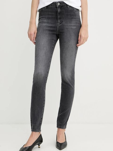 Karl Lagerfeld jeansy damskie kolor szary A3W10016 - zdjęcie produktu nr 1