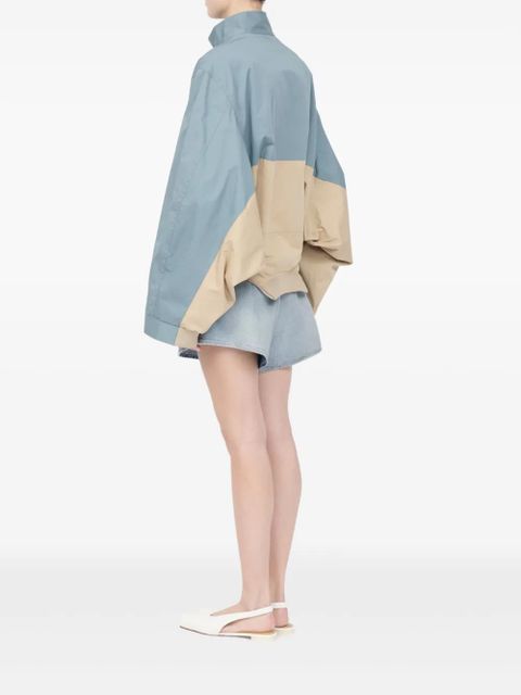 MM6 Maison Margiela colourblock jacket - Blue