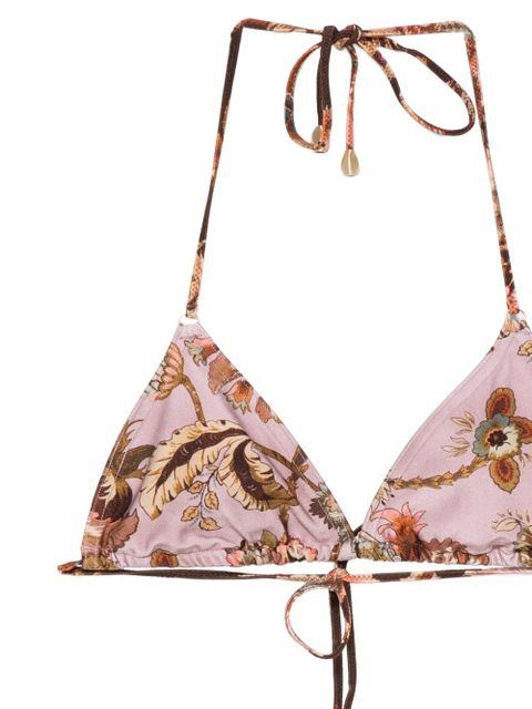 ZIMMERMANN Aster spliced bikini - Blue