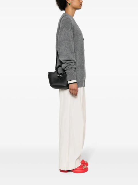 Longchamp Le Roseau XS handbag - Black - zdjęcie produktu nr 2