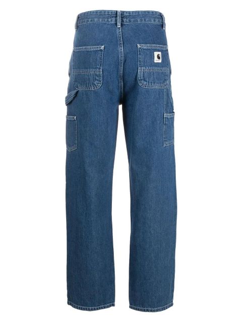 Carhartt WIP mid-rise straight-leg jeans - Blue - zdjęcie produktu nr 2