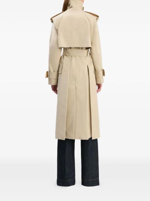 Victoria Beckham Philippa belted trench coat - Neutrals