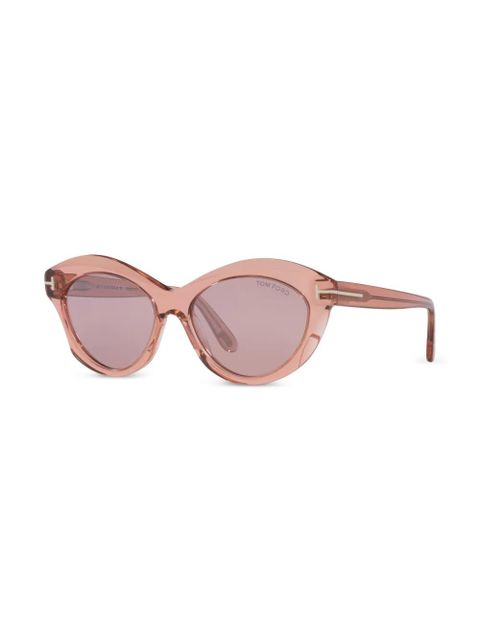 TOM FORD Eyewear Toni sunglasses - Pink - zdjęcie produktu nr 2