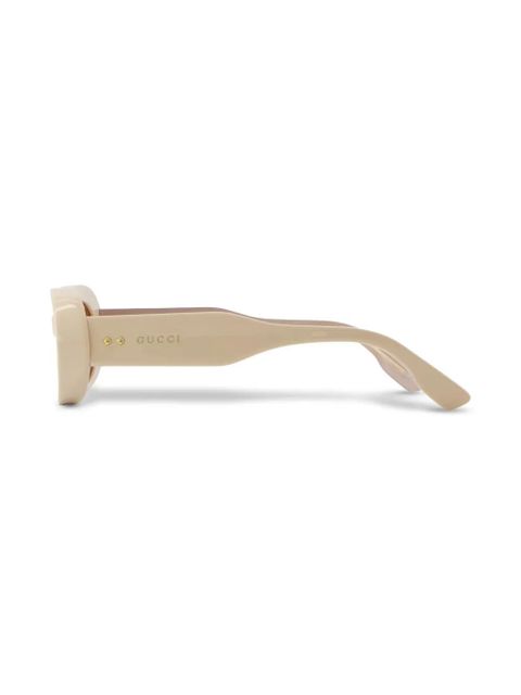 Gucci Eyewear oval-frame sunglasses - Neutrals - zdjęcie produktu nr 2