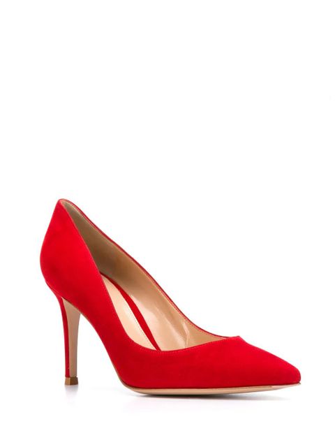 Gianvito Rossi pointed-toe pumps - Red - zdjęcie produktu nr 2