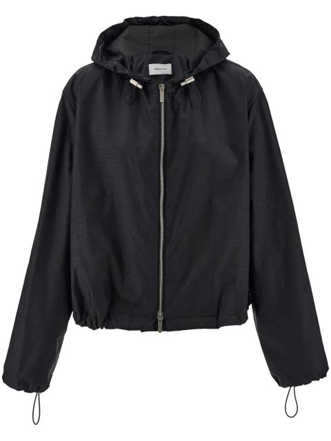 Ferragamo Monogram wind jacket - Black - zdjęcie produktu nr 1