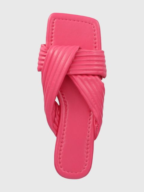 Answear.LAB klapki damskie kolor różowy