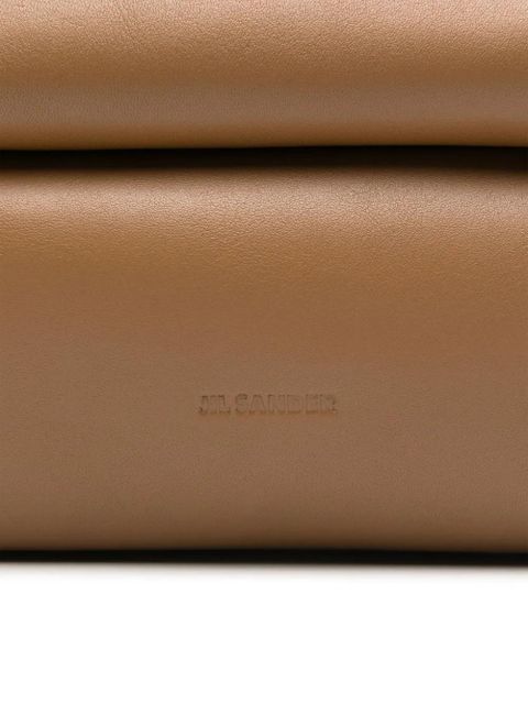 Jil Sander small Rollup shoulder bag - Brown