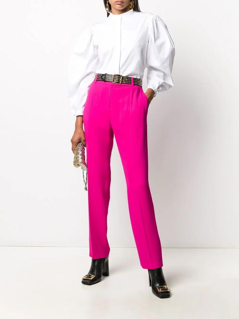 Valentino Garavani mid-rise straight trousers - Pink