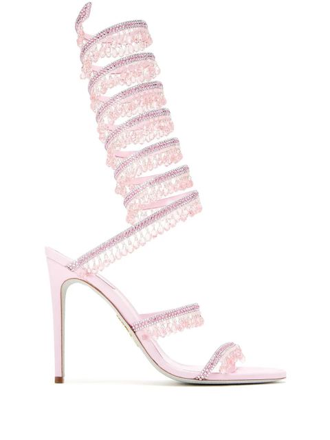 René Caovilla 105mm Super Chandelier sandals - Pink - zdjęcie produktu nr 1