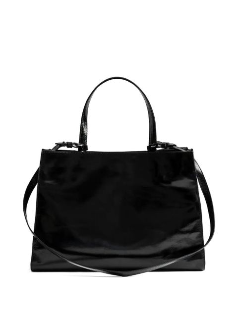 Zadig&Voltaire Jack Vintage patent-leather tote bag - Black - zdjęcie produktu nr 2