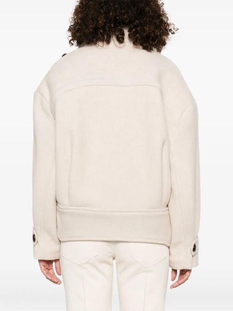 ISABEL MARANT Hanis coat - Neutrals