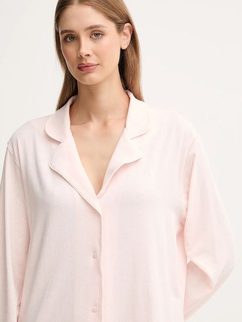 Tommy Hilfiger koszula nocna damska kolor różowy UW0UW06172 - zdjęcie produktu nr 2