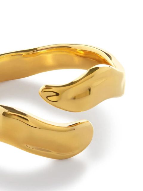 Monica Vinader The Wave open ring - Gold - zdjęcie produktu nr 2