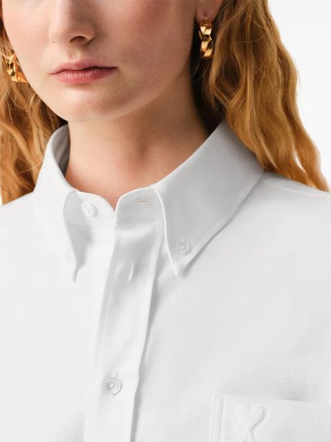AMI Paris mother-of-pearl button shirt - White
