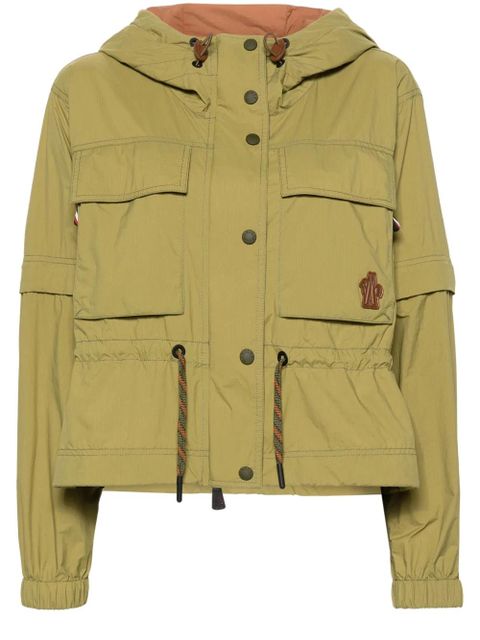 Moncler Grenoble Limosee hooded ripstop jacket - Green - zdjęcie produktu nr 1