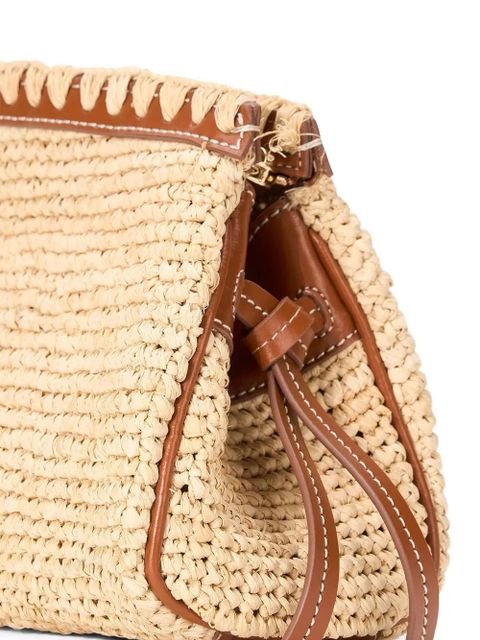 STAUD Maude convertible clutch bag - Neutrals