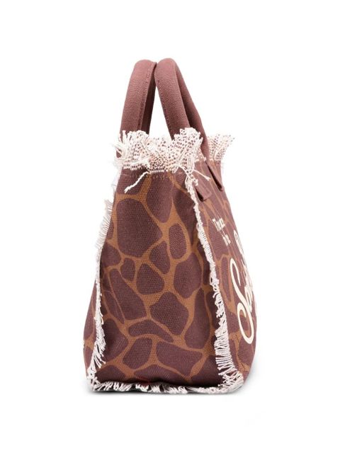 MC2 Saint Barth fringed-detail tote bag - Brown