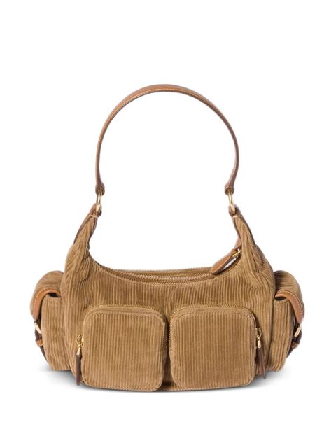 Miu Miu corduroy shoulder bag - Brown - zdjęcie produktu nr 1