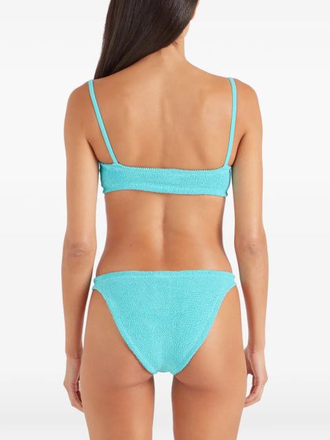 Hunza G Alicia knotted bikini set - Blue