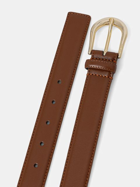 BOSS pasek skórzany damski kolor brązowy 50536887 - zdjęcie produktu nr 2