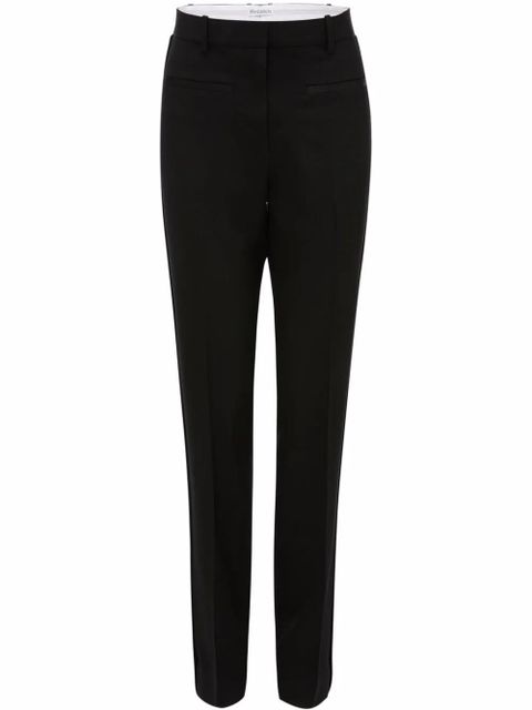 JW Anderson slim-fit tuxedo trousers - Black - zdjęcie produktu nr 1