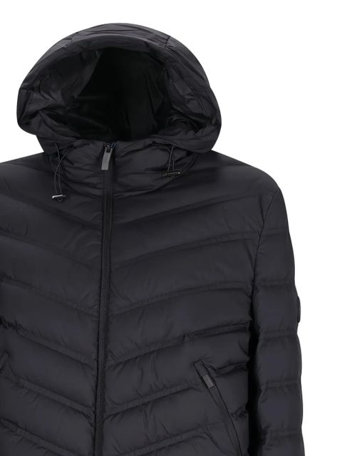 Moncler hooded quilted jacket - Black