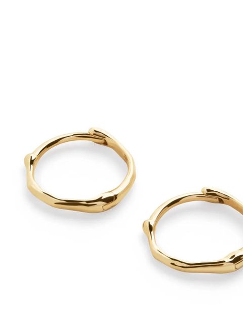 Monica Vinader 14kt yellow gold Mini Siren Muse earrings - zdjęcie produktu nr 2