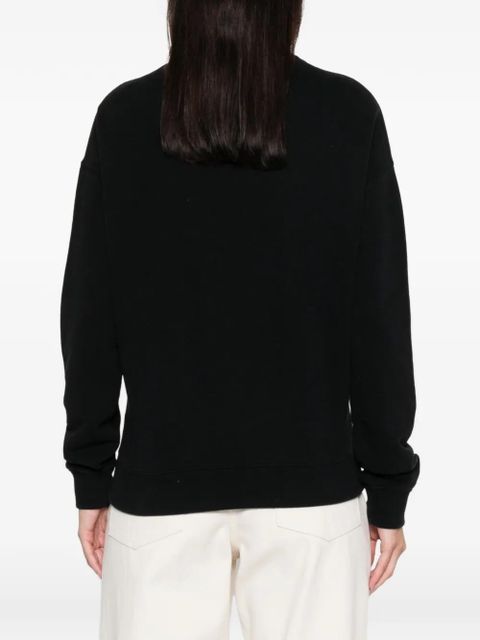 MC2 Saint Barth Stardust W logo-embroidered sweatshirt - Black