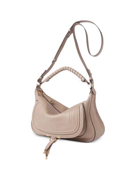 Chloé small Marcie leather shoulder bag - Neutrals