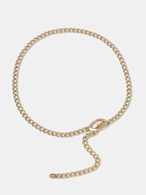 MICHAEL Michael Kors pasek damski kolor złoty 29MKWB529005