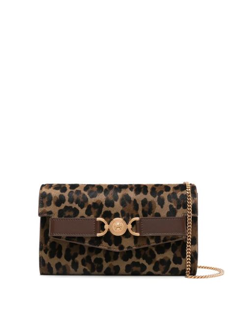 Versace leopard-print clutch bag - Brown - zdjęcie produktu nr 1